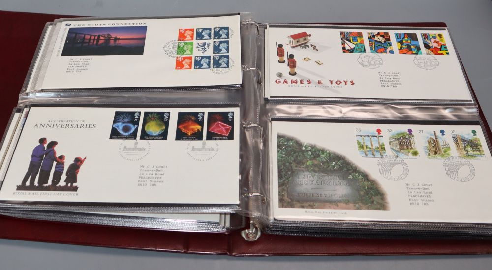 A quantity of First Day covers